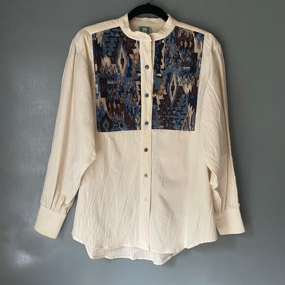 DESERT WEST Sherry Holt VINTAGE Womens L Pleated Cowboy Skirt Shirt Set 2 Piece - Picture 4 of 16